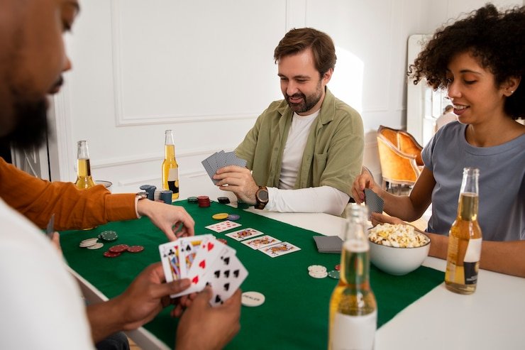 Boom City live dealer studio with multi-camera setup on okami
